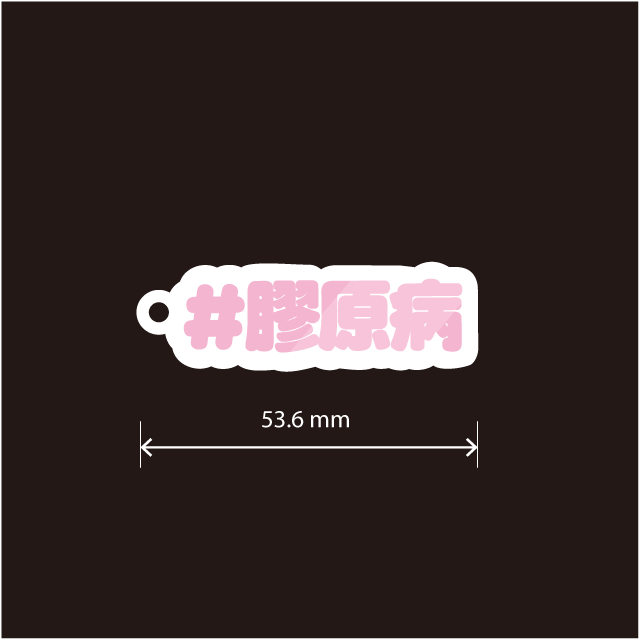 膠原病キーホルダー