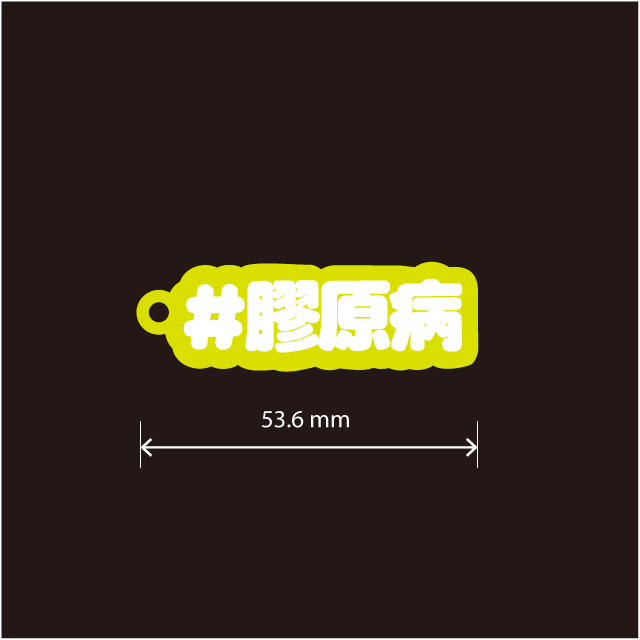 膠原病キーホルダー
