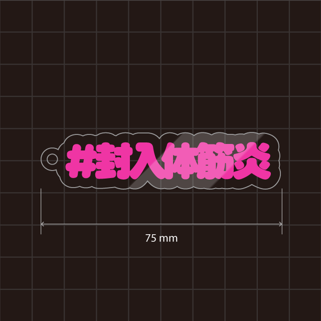 封入体筋炎キーホルダー