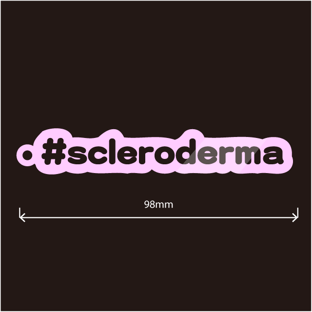 全身性強皮症(#screloderma)キーホルダー