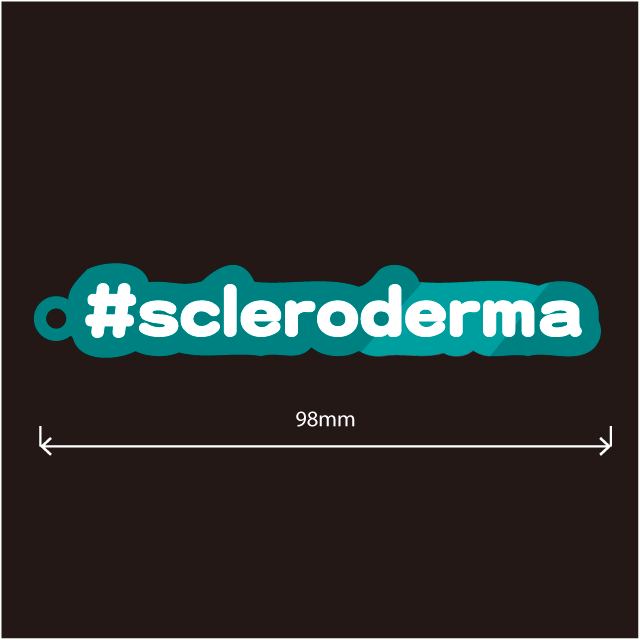 全身性強皮症(#screloderma)キーホルダー