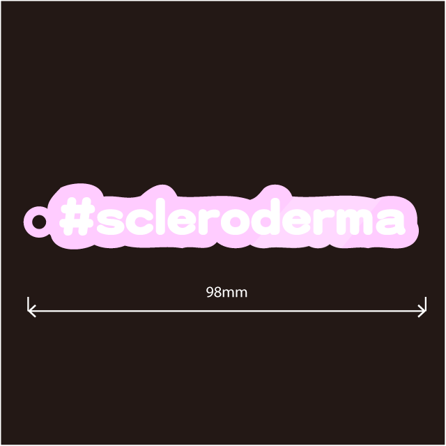 全身性強皮症(#screloderma)キーホルダー