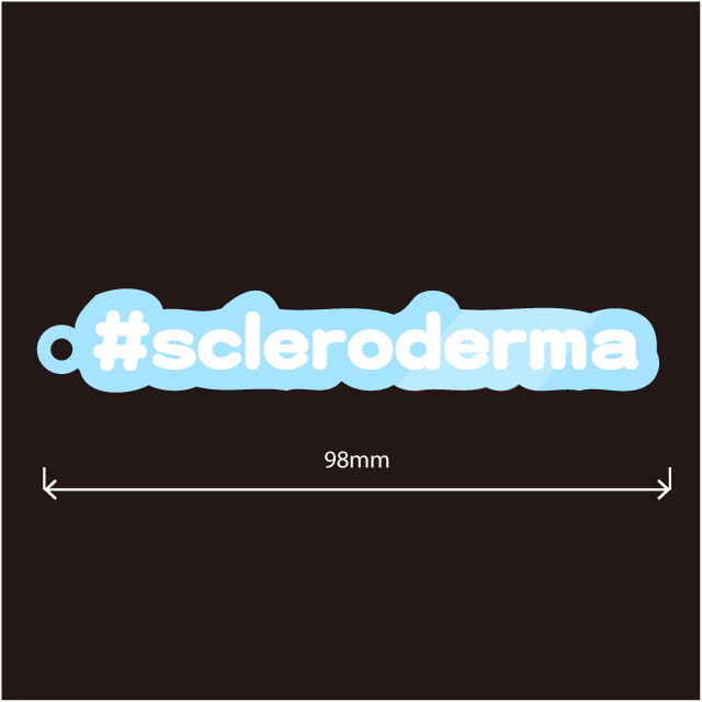 全身性強皮症(#screloderma)キーホルダー