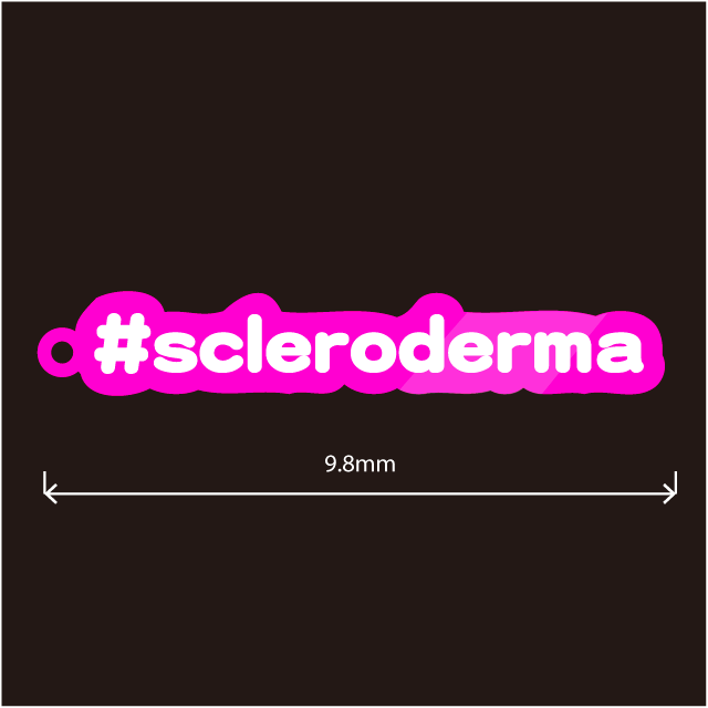 全身性強皮症(#screloderma)キーホルダー