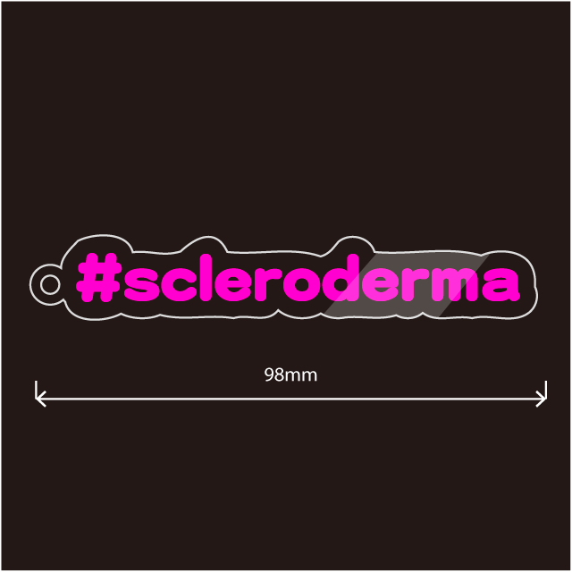 全身性強皮症(#screloderma)キーホルダー
