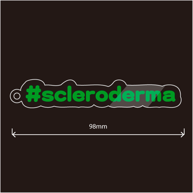 全身性強皮症(#screloderma)キーホルダー