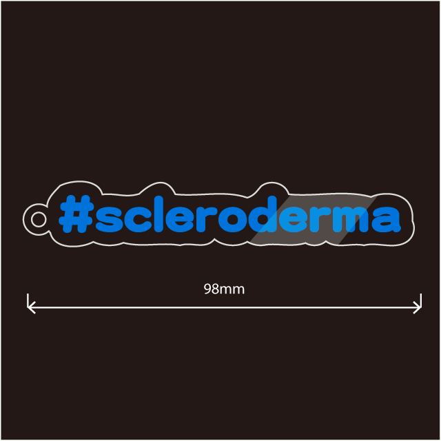 全身性強皮症(#screloderma)キーホルダー