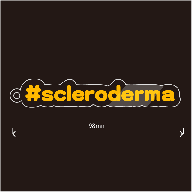 全身性強皮症(#screloderma)キーホルダー