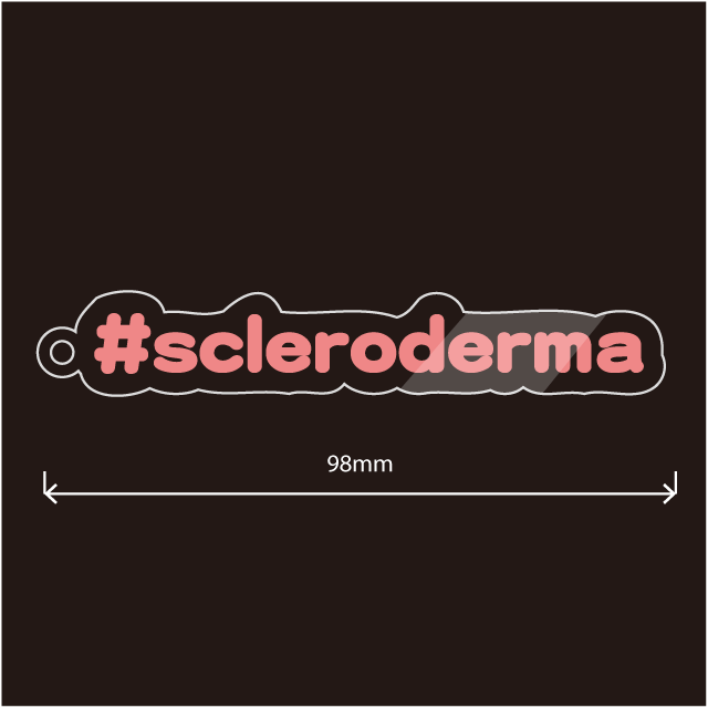 全身性強皮症(#screloderma)キーホルダー