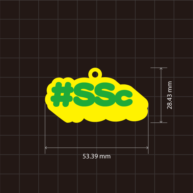 全身性強皮症(#SSc)キーホルダー